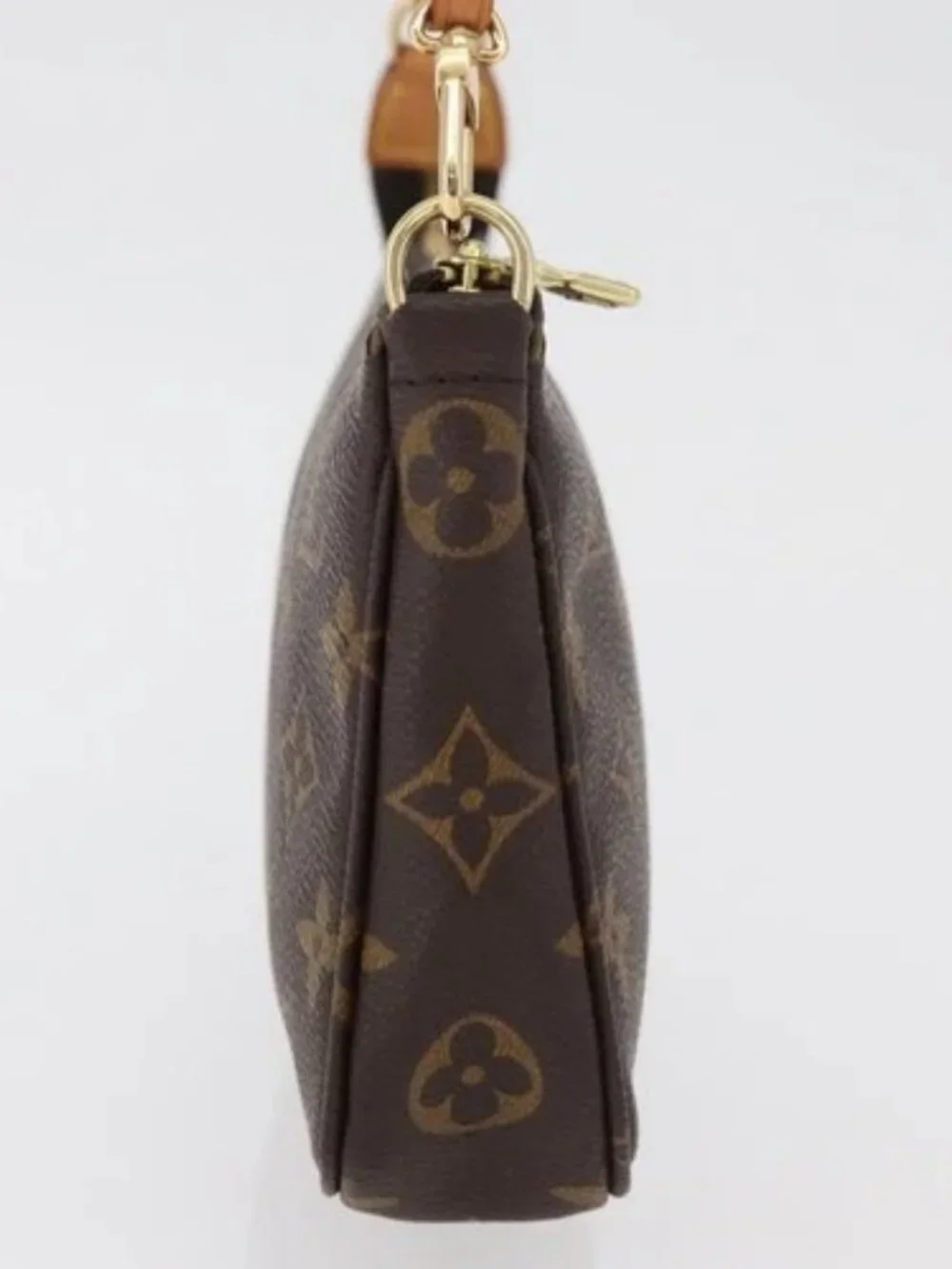 LOUIS VUITTON Monogram Pochette Accessoires Pouch M51980 LV Auth am11402V